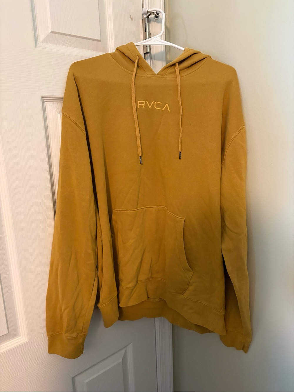 RVCA Men's Mustard Pullover Hoodie